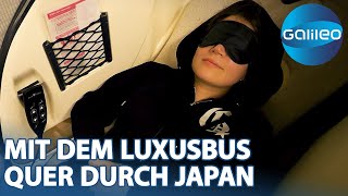 Luxus auf Rädern Die außergewöhnlichen Busreisen in Japan [upl. by Whitebook]