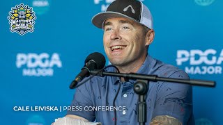 2024 PDGA Masters Disc Golf World Championships  Cale Leiviska Full Press Conference Interview [upl. by Iramaj394]