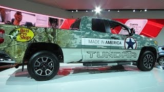 2014 Toyota Tundra Custom At The 2014 NAIAS Auto Show [upl. by Talbot]