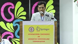 ICICC 2018  Ashish Khanna Thanks Giving and Success Report [upl. by Tully475]