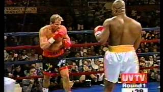 Tommy Morrison vs Razor Ruddock 13 [upl. by Llerot]