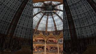 Galeries Lafayette in Paris🥰 youtubeshorts [upl. by Uos]