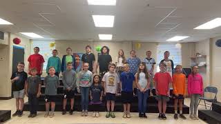 Ms D Rambos Class SES Grandparents Day Song 2021 [upl. by Risay]