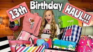 13th Birthday party haul with Princess Ella CC Nicole and Family [upl. by Carmena157]