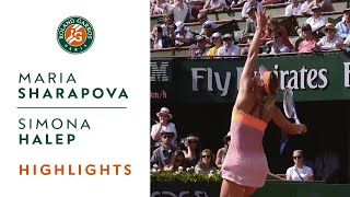 Maria Sharapova v Simona Halep Highlights  Womens Final 2014  RolandGarros [upl. by Dilan]