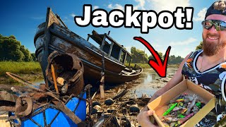 You Will Literally NEVER Believe This INSANE Magnet Fishing Jackpot [upl. by Amsaj498]