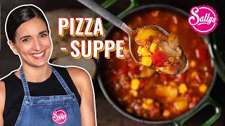 Schnelle PIZZA SUPPE  einfach amp lecker [upl. by Eelamme]