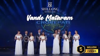 Vande Mataram  Shillong Chamber Choir Grand Premiere KBC 8 [upl. by Terese]