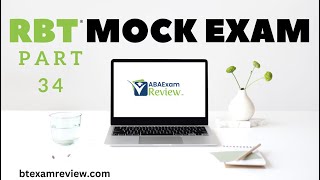 Pass the RBT® Exam  RBT® Practice Exam  Full Mock RBT® Exam Review Part 34 [upl. by Rj]