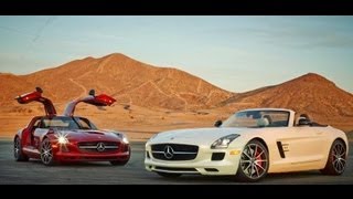 SLS AMG GT Coupe vs Roadster  quotThe Great Debatequot  MercedesBenz [upl. by Elodie]