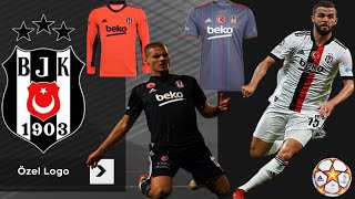 Beşiktaş 20212022  DLS Dream League Soccer 2022 Forma Kits ve logosu İndirmek [upl. by Eniarral]