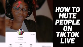 tiktoklive liveontiktok What Tiktok Moderaters can do  How to mute people on Tiktok Live 2021 [upl. by Carrillo]