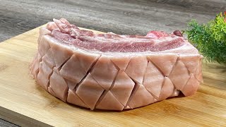 Ein chinesischer Metzger hat mir diesen Trick mit Schweinebauch beigebracht So lecker alle Gäste w [upl. by Hildegard]