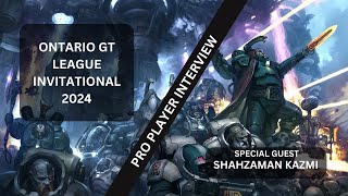 Leagues of Votann  PRO PLAYER INTERVIEW Ontario GT Invitational [upl. by Nrubyar390]