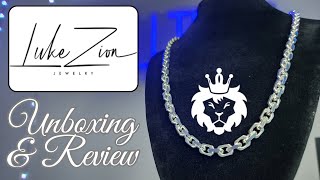 NEW Luke Zion Jewelry 925 Silver 6mm Heavy Anchor Link Chain Review [upl. by Aneerhs]