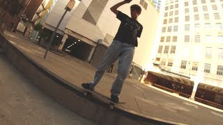 LONG FAKIE BACK 5050 GRIND HALF CAB OUT [upl. by Tormoria]