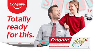 Be Totally Ready for Life  Colgate Total® Antibacterial Fluoride Toothpaste [upl. by Ahsahs]