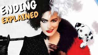 Cruella Ending amp Post Credits Scene Explained 2021 [upl. by Tenahs631]