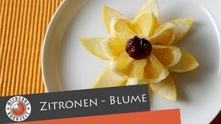 Zitronenblume schnitzen lemon flower [upl. by Inna17]