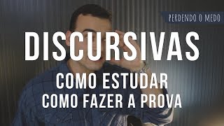 Como Fazer PROVAS DISCURSIVAS para Concursos  COMO ESTUDAR [upl. by Aramanta371]