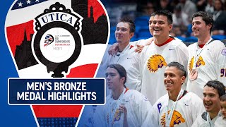 Mens Bronze Medal Highlights  2024 World Lacrosse Box Championships [upl. by Fiske]