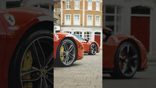 Beautiful Ferrari’s at the Meridien Modena dealership car automobile carvideos Ferrari shorts [upl. by Nedyrb497]