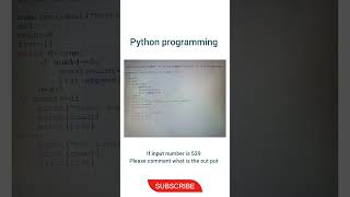 python Program Prime number or not Program in Python [upl. by Kirit]