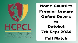 ODCC 1XI vs Datchet CC 1XI  Live cricket stream with commentary [upl. by Jacenta]