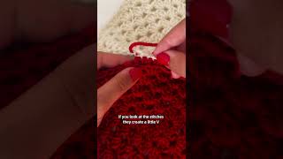 the invisible seam method✨crafts crochettutorial crochet grannysquare [upl. by Brenden]