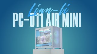 기다렸던 리안리 PCO11 AIR Mini가 나왔길래 12900K랑 RTX3080Ti로 화이트하게 만들어 봤지요 [upl. by Atiuqes]