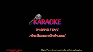 Türkülerle gömün beni karaoke [upl. by Flavian]