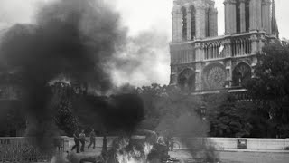 Libération de Paris  le 19 août 1944 des policiers libèrent la Préfecture de police des nazis [upl. by Dorian]