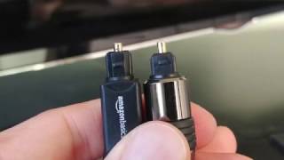 Ancable Toslink Digial Optical Audio Cable Review [upl. by Ainoval467]