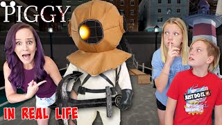 Roblox Piggy in Real Life  Chapter 7 The Port [upl. by Orbadiah]