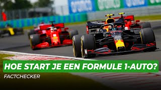 Hoe start je een Formule 1auto  Factchecker [upl. by Ime643]