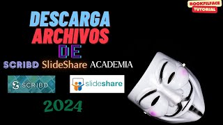 ☀️Cómo descargar documentos de Scribd SlideShare☝ GRATIS💥 [upl. by Oyam]