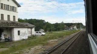 Regionalbahn R8 von Gunzenhausen nach Steinach bei Rothenburg odT [upl. by Aros]