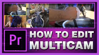 Adobe Premiere Pro CC Multicam  How to Create a Multicam Sequence in Premiere Pro CC 2018 [upl. by Akinohs]