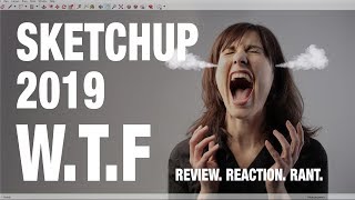 SKETCHUP 2019  REVIEW REACTION RANT [upl. by Onateag]