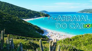 Arraial do Cabo  El caribe de Brasil 🇧🇷 4K [upl. by Lenahs]