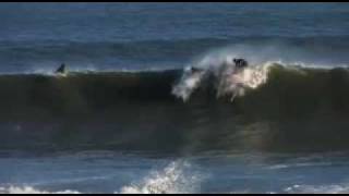 Newport Rhode Island  Huge Surf 21408 [upl. by Atnima]