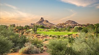 Troon North Golf Club Flyover Monument amp Pinnacle [upl. by Iddet]