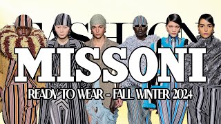 Missoni Fall 2024  Milan Fashion Week  Ready To Wear [upl. by Yatzeck802]