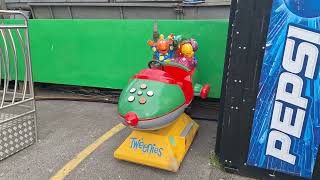 2000s Amutec Tweenies Rocket Kiddie Ride [upl. by Lorou]