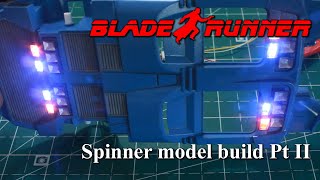 124 scale Fujimi Spinner model build Pt II [upl. by Attenyl474]