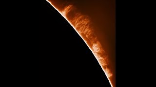 Massive Prominence Activity on the Sun Tuesday [upl. by Hendrick]