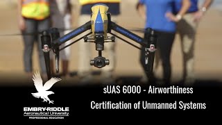 Airworthiness Certification of Unmanned Systems [upl. by Kcoj]