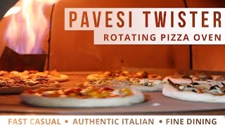 Pavesi Twister Rotating Pizza Oven [upl. by Thormora]