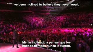 Neil Diamond  Sweet Caroline Subtitulos en Español HD [upl. by Inamik551]