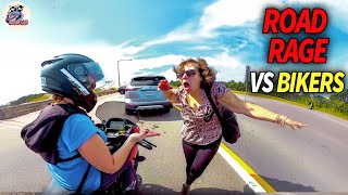 Best Of Motorcycle Road Rage Got Instant Karma  Karens Vs Bikers [upl. by Martel]